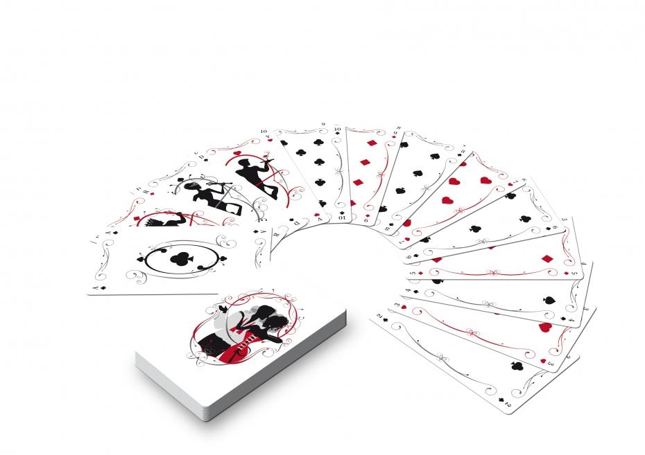 Carte magique pour tour de magie close-up, poker, simple